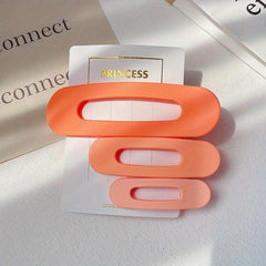 3pcs Duck Billed Hair Clip Set for Women Girls