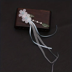 Ancient Style Crystal Hairpin Retro Headdress Flower Tassel Hair Accessories