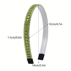 6pcs Sequin Headband Glitter Hair Band Nonslip Headdress Women Girls