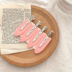 4pcs No Crease Hair Clip Salon Hair Styling Tool Accessories