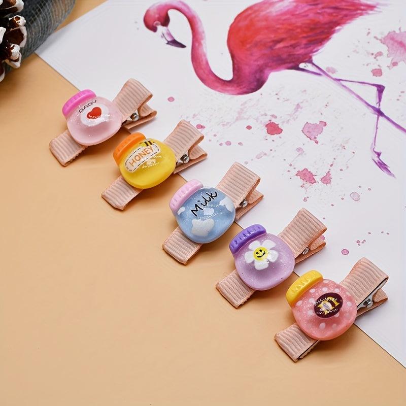 Baby Girls Hair Clip Cute Cartoon Duck Bill Clip for Side Hair Bang Braids