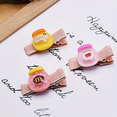 Baby Girls Hair Clip Cute Cartoon Duck Bill Clip for Side Hair Bang Braids