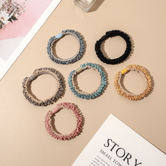Elastic Hair Tie Lace Head Rope Wrinkle Hair Accessories for Women