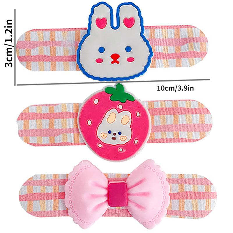 Baby Girls Cartoon Hair Pad For Bang Side Hair Sticker