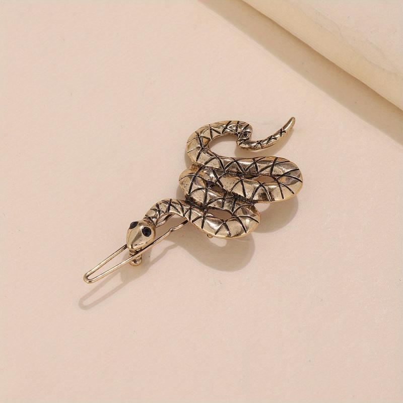 Punk Snake Hair Clip Barrette Metal Hair Clip