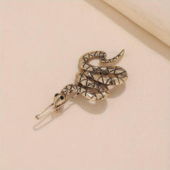 Punk Snake Hair Clip Barrette Metal Hair Clip