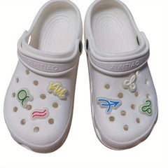Rubber Shoe Charm Luminous Shoe Buckle Clogs DIY Accessories