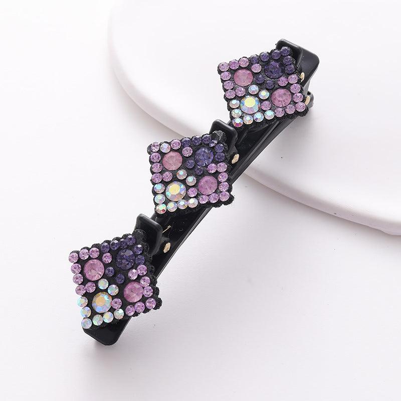 Vintage Rhinestone Hair Clip for Women Girls