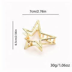 Heart Shaped Hair Claw Hollow Nonslip Hair Claw For Ponytail
