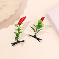 Creative Pepper Tree Duck Billed Hair Clip for Side Hair Bang Braids