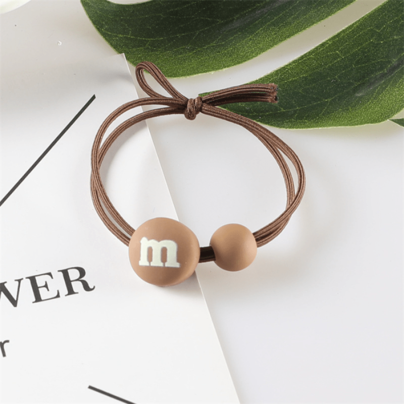 Resin Chocolate Hair Ties Cartoon Hair Accessories