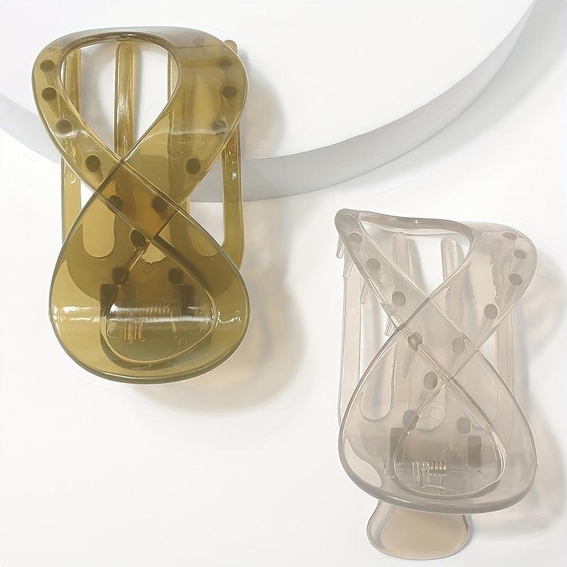 8 Shaped Duck Billed Claw Hair Clip for Women Girls