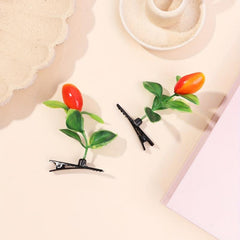 Creative Mango Tree Hair Clip Funny Duck Billed Clip for Women Girls Baby Hair