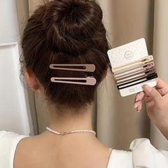 Long Wavy Hair Clip Hollow Duck Billed Clip