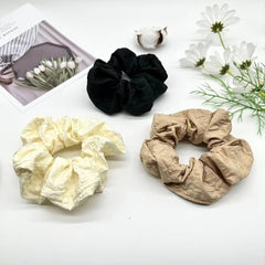 Colorful Boho Large Scrunchies Women Hair Accessory