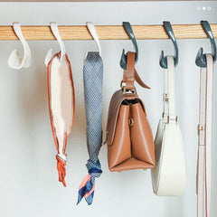 3pcs Purse Bag Hanger Hanging Bag Storage Holder Closet Organization