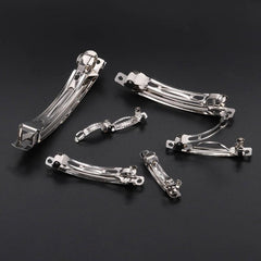 10pcs DIY French Barrette Style Hair Clip Hair Accessories For Women Girls