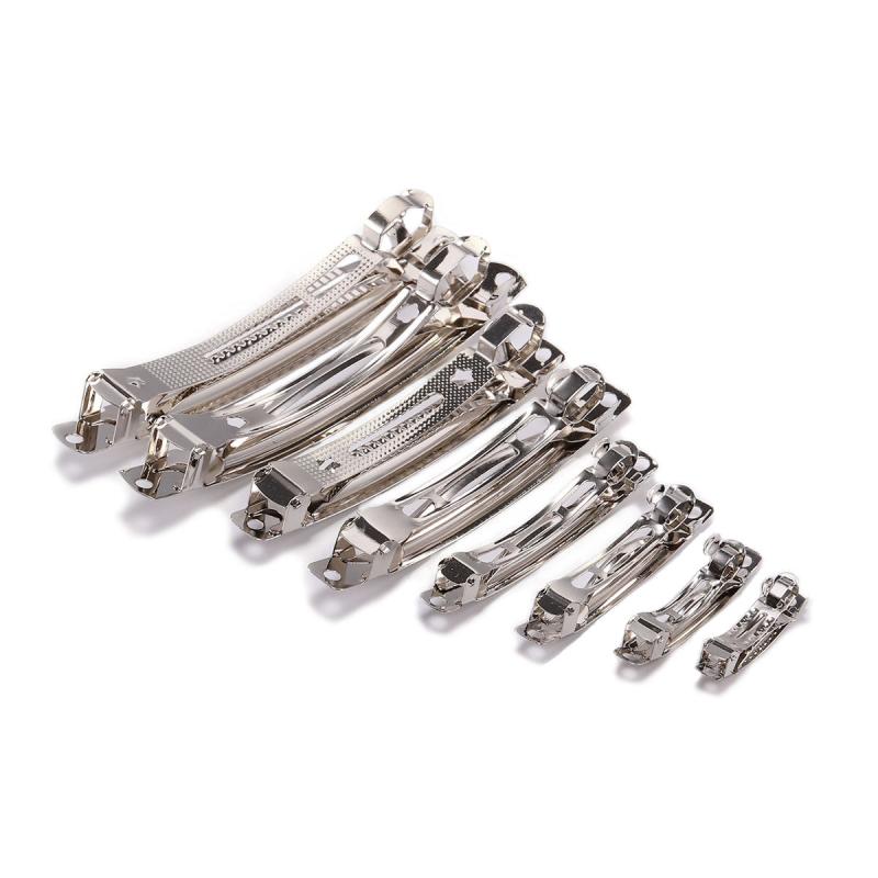 10pcs DIY French Barrette Style Hair Clip Hair Accessories For Women Girls