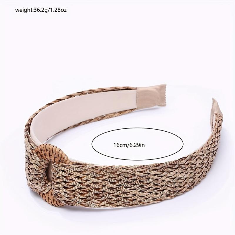 Bohemian Retro Headband Wide brimmed Hair Hoop Women's Hair Accessories