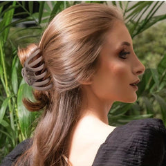 4pcs Matte Hair Claw Ponytail Holder Octopus Shape Hair Accessories