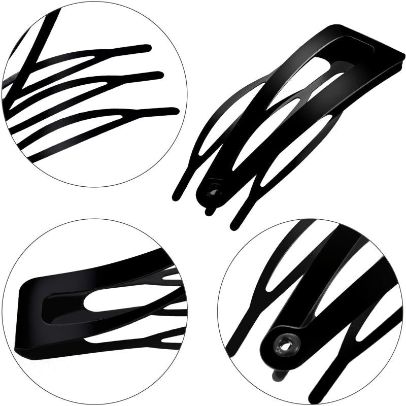 Metal Snap Clip Nonslip Hair Clip Style Hair Clip