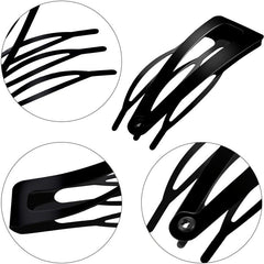 Metal Snap Clip Nonslip Hair Clip Style Hair Clip