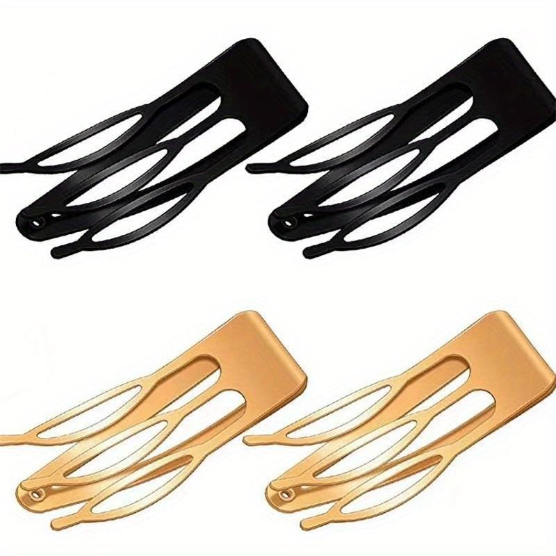 Metal Snap Clip Nonslip Hair Clip Style Hair Clip