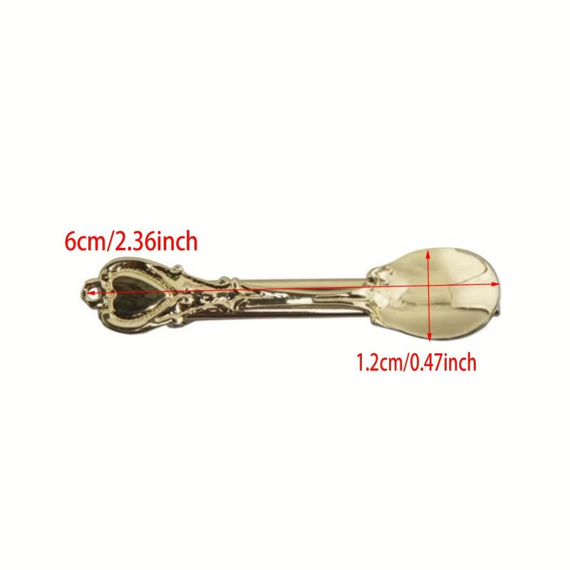 2pcs Alloy Duck Billed Hair Clip for Side Hair Bangs Braids