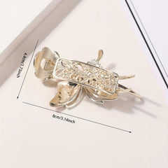 Enamel Butterfly Hair Large Clip Sweet Duck Billed Clip