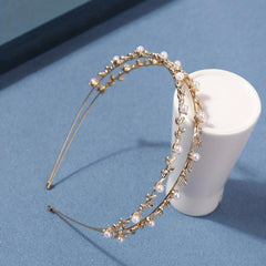 Rhinestone Headband For Women Bridal Headdress