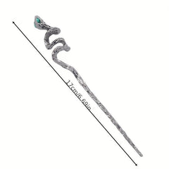 Snake Shaped Hair Stick Alloy Hair Stick Punk Hair Pin Women Girls Hair Pin