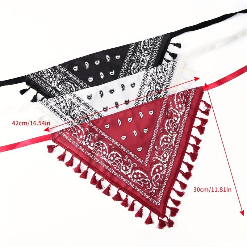 Bohemian Style Triangle Scarf Vintage Women Headband Hair Accessories