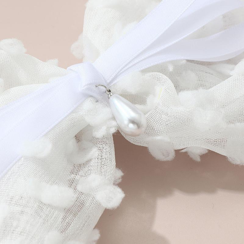 Lace Bow Barrette Hair Clip for Side Hair Bangs