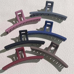 6pcs Large Frosted Hair Claw For Thick Hair Women Girls