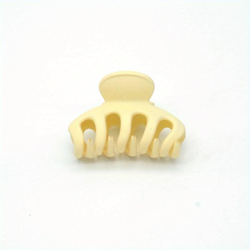Matte Solid Square Hair Claw Clip Non Slip Strong Hold Grip Hair Jaw Clip