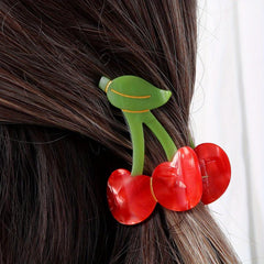 Cherry Hair Claw Clip Fruit Series Hair Accessory
