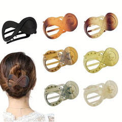 Matte Hair Claw Thick Clip Hair Accessories For Women Girls