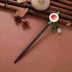 Chinese Style Hairpin Ancient Style Wooden Hair Stick Cheongsam Costume Hair Pin