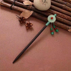 Chinese Style Hairpin Ancient Style Wooden Hair Stick Cheongsam Costume Hair Pin
