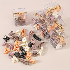 10pcs Cartoon Hair Claw Hair Clip Headwear Hair Styling Accessories