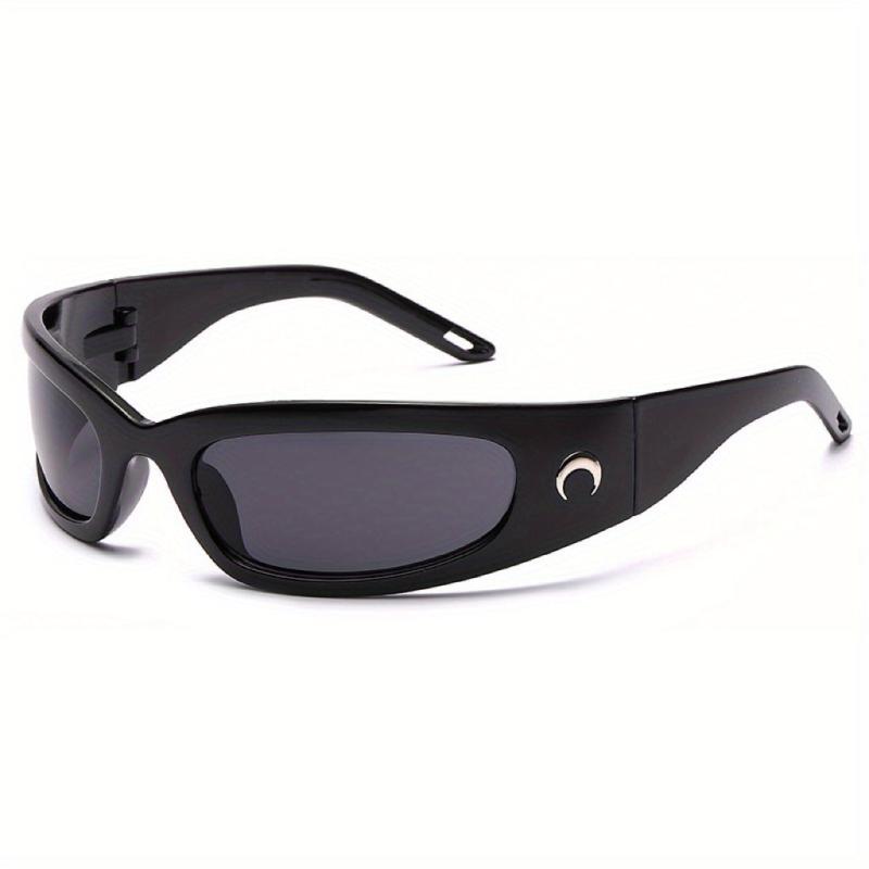 Y2K Wrap Around Sports Sunglasses UV400 Sun Shades For Cycling Fishing