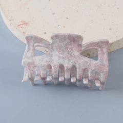 Acrylic Floral Hair Claw Clip Strong Hold Grip Hair Jaw Clip For Thick Hair
