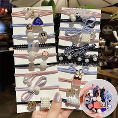20Pcs Elastic Hair Ties Scrunchies Ponytail Holder Hair Rope Hair Accessories