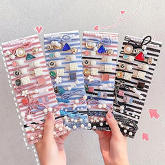20Pcs Elastic Hair Ties Scrunchies Ponytail Holder Hair Rope Hair Accessories