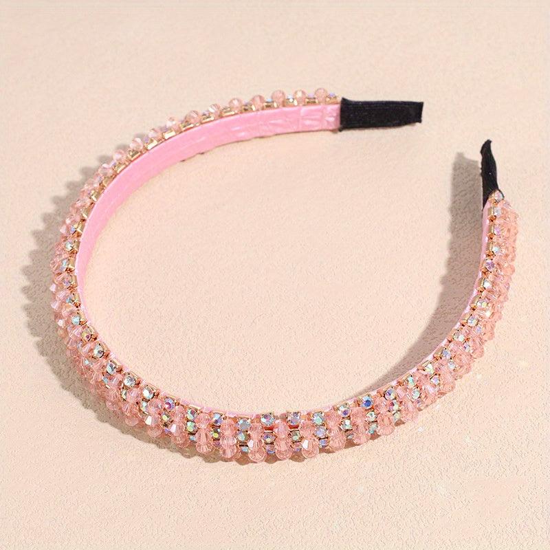 Rhinestone Headband Hair Band Crystal Headdress Women Girls