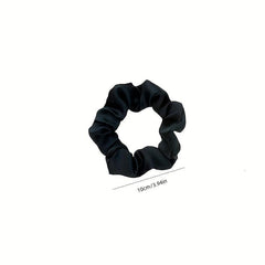 Satin Scrunchies Hair Tie Silky Hair Rope Ponytail Holder Hair Accessories