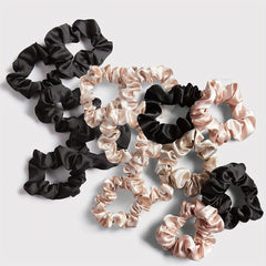 Satin Scrunchies Hair Tie Silky Hair Rope Ponytail Holder Hair Accessories