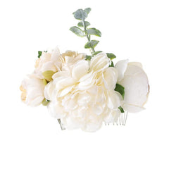 Simulation Flower Hair Comb Floral Hair Decoration Accessories