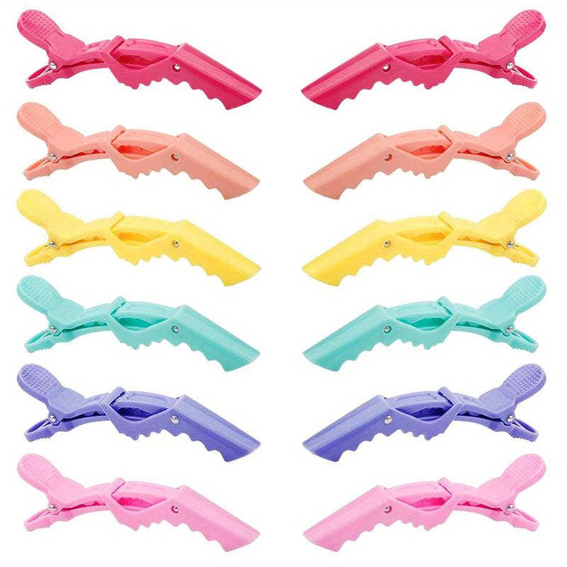 12pcs Solid Hair Clip Salon Hair Styler Hair Styling Tools Hair Accessories