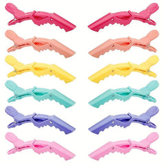 12pcs Solid Hair Clip Salon Hair Styler Hair Styling Tools Hair Accessories
